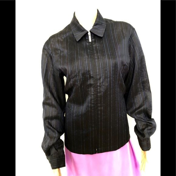 Sz US10 Vintage 90’s Emanuel Ungaro Zip Jacket - Picture 8 of 15